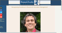 Desktop Screenshot of emmettleahyaward.org